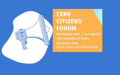 Kviečiame dalyvauti CERV piliečių forume, skirtame CERV-2024-CITIZENS-TOWN-NT kvietimui!